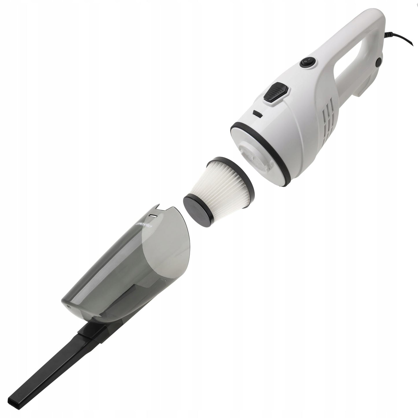 Galingas 17kPa 800W vertikalus dulkių siurblys 2-in-1, su filtru, ilgu laidu, vielinis, rankinis