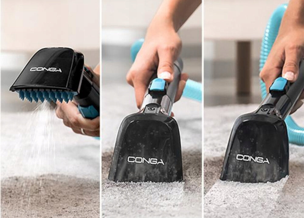 Skalbimo dulkių siurblys Cecotec CONGA 4000 CARPET&SPOT CLEAN 400 W sidabrinis/pilkas