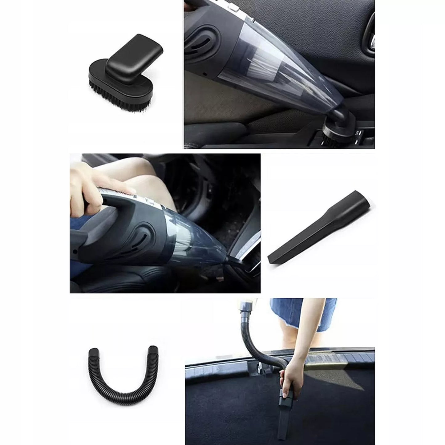 Belaidis rankinis dulkių siurblys Xtrobb, automobilinis, juodas
