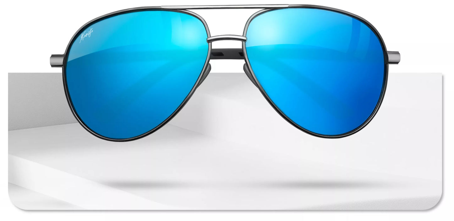 Vyriški poliarizuoti akiniai nuo saulės Falcon su dėklu UV filtras