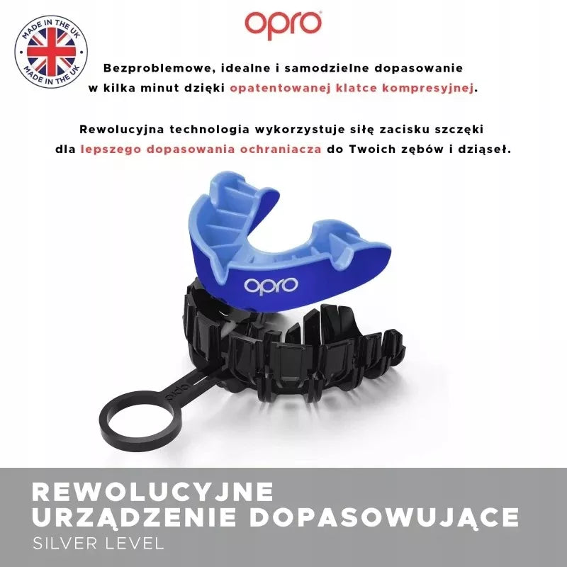Opro Burnos apsauga vaikams Silver Skaidri
