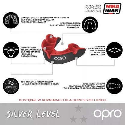 Opro Burnos apsauga vaikams Silver Skaidri