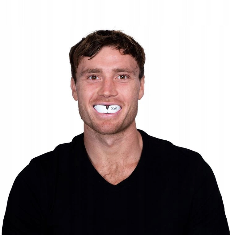 Opro Burnos apsauga Silver su dėžute GEN5 Baltas