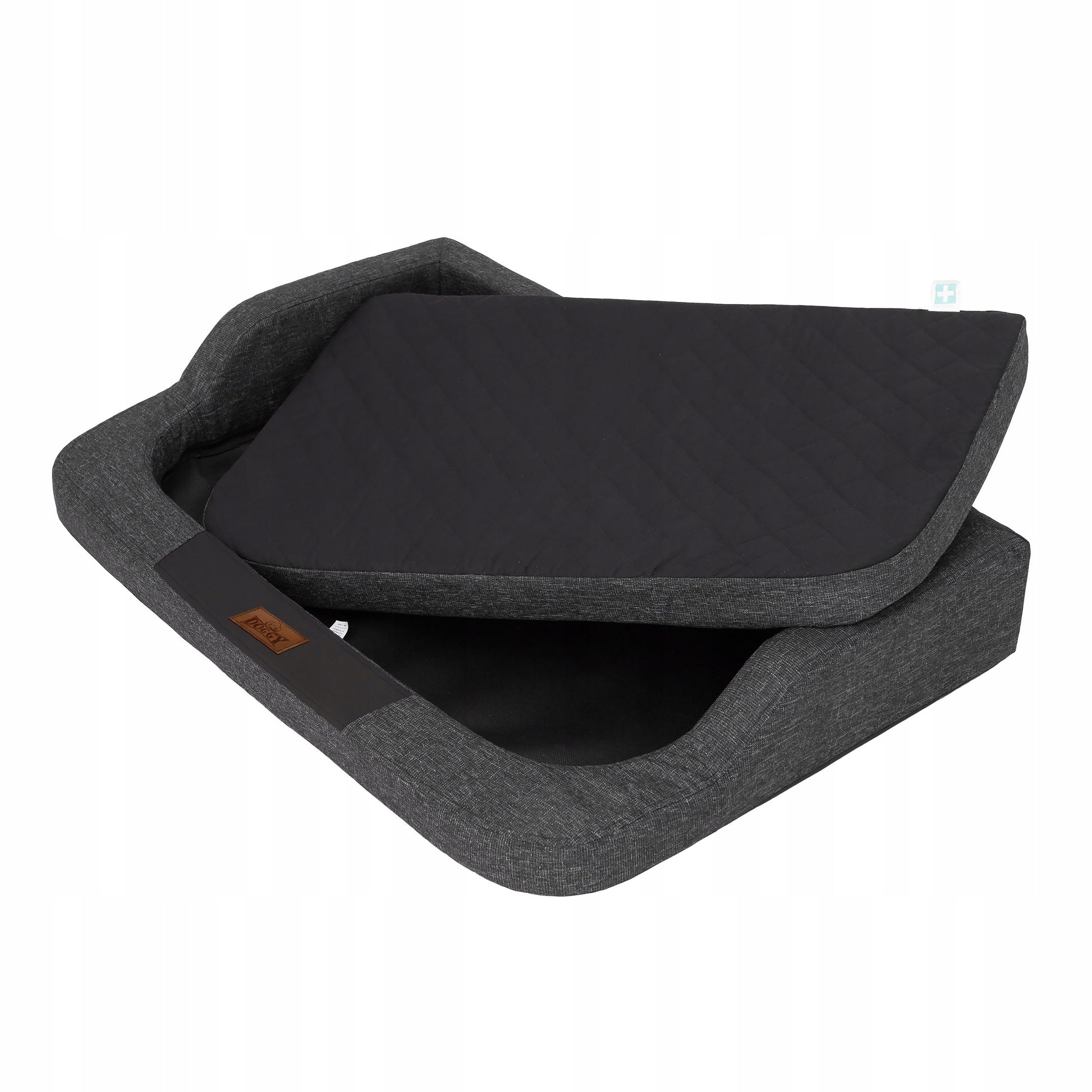 Ortopedinis šunų gultas, storas čiužinys - 120 cm x 80 cm