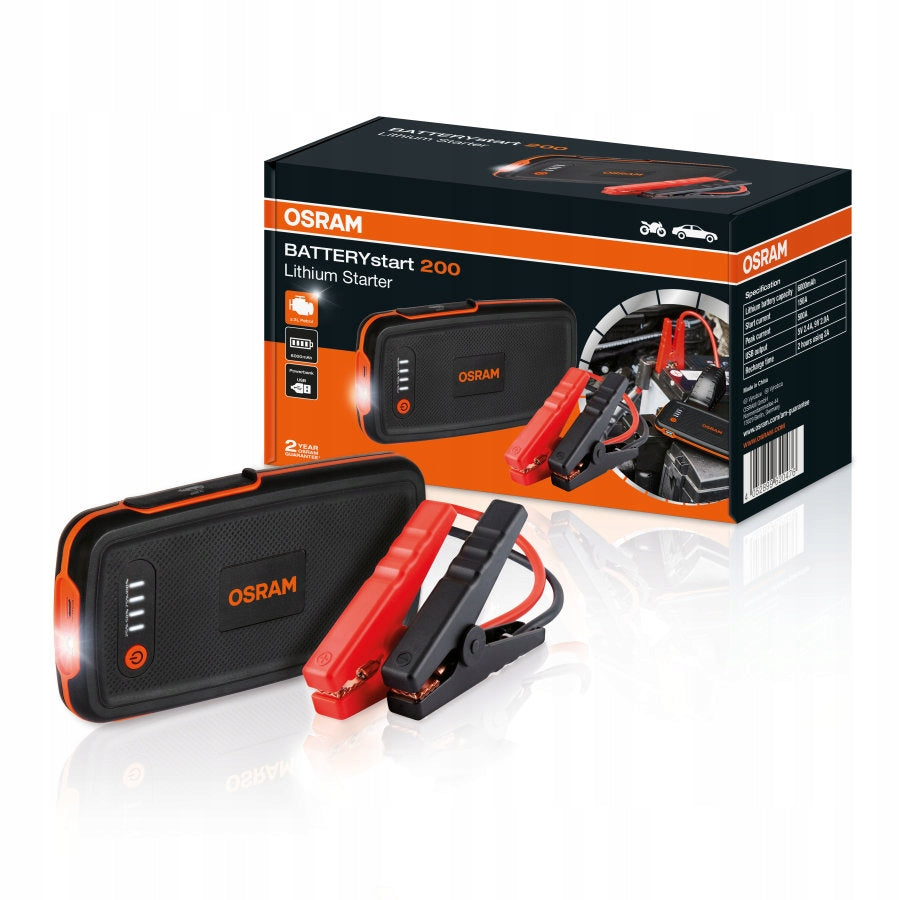 Osram Ličio paleidimo / įkrovimo įrenginys 200 12V 6000mAh