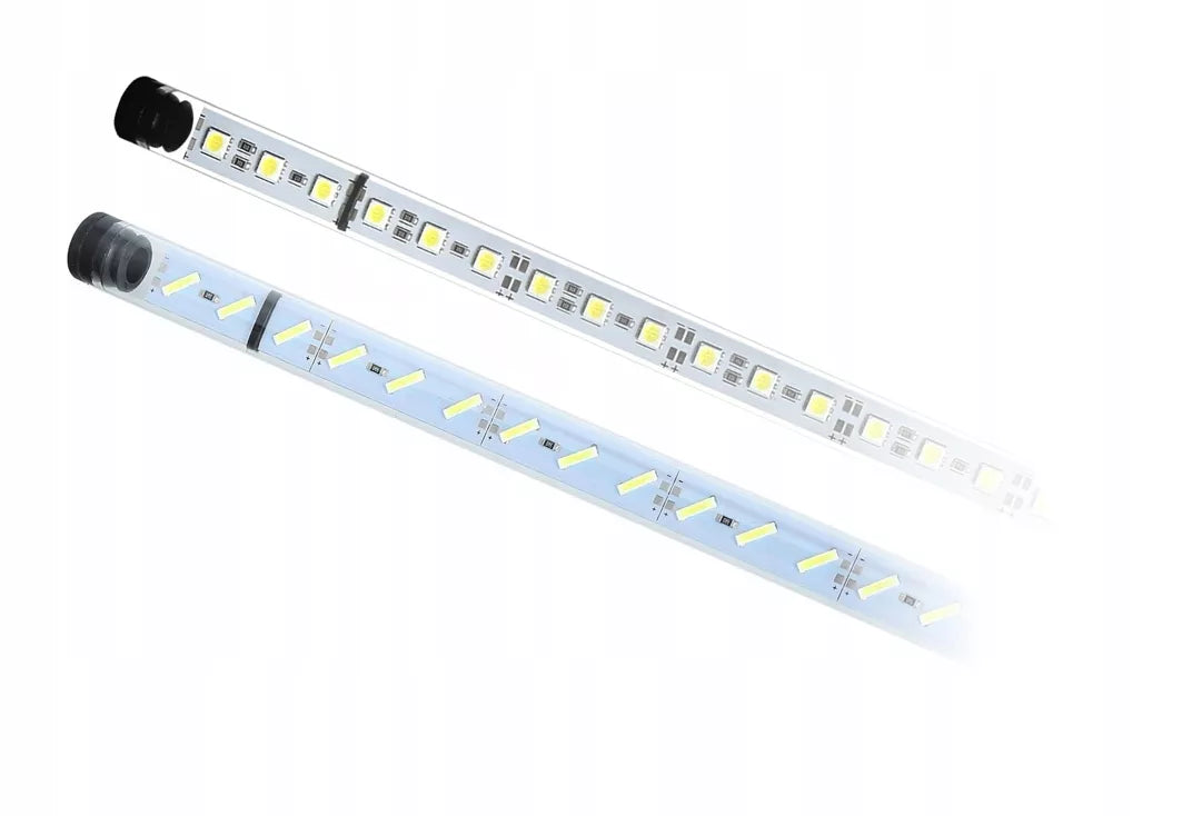 LED apšvietimas akvariumui, fluorescencinė lempa LED BALTA + augalai 2x70cm