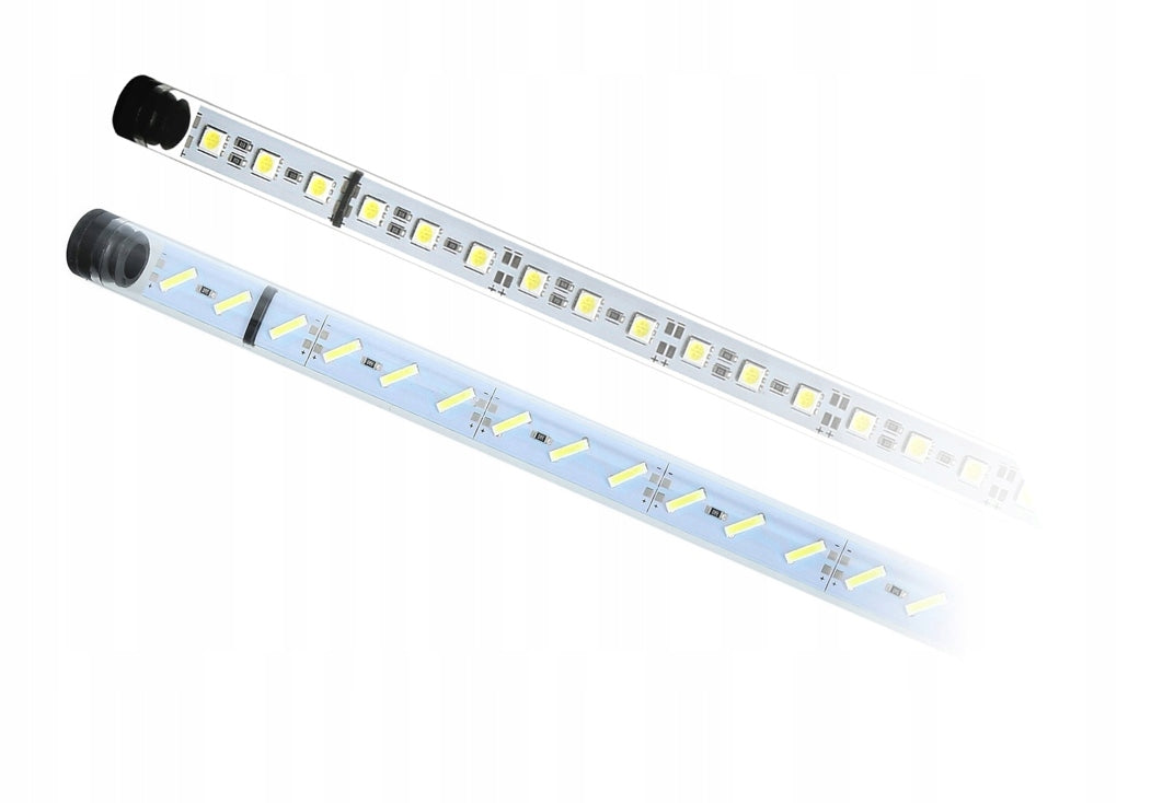 LED apšvietimas akvariumui, fluorescencinė lempa LED BALTA + augalai 2x70cm