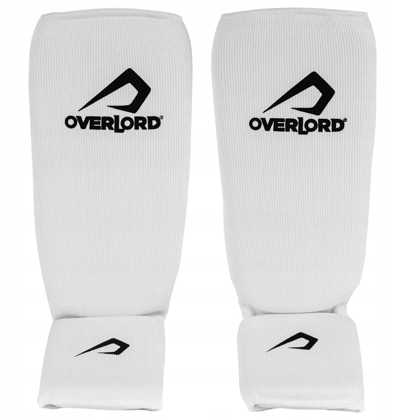 Overlord Elastingos blauzdos apsaugos baltos S