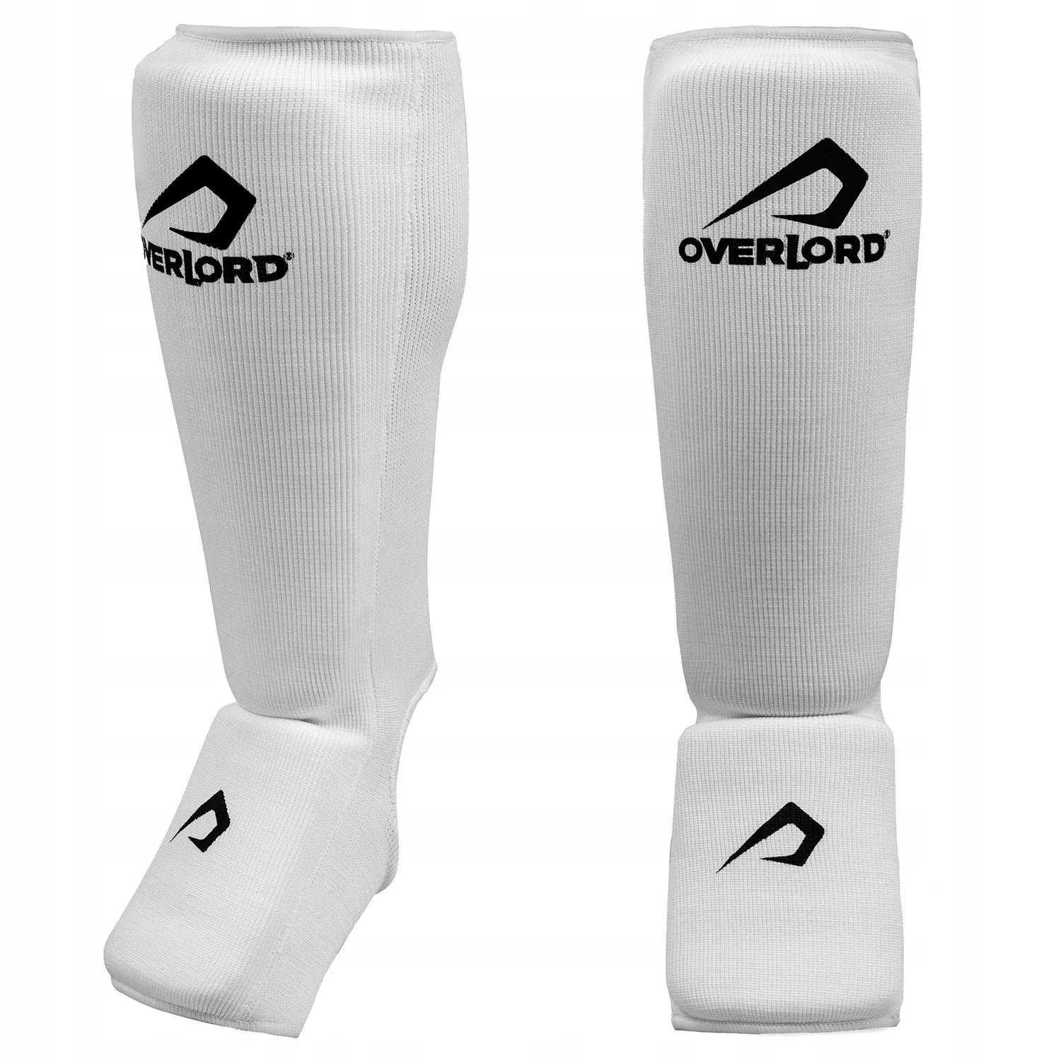 Overlord Elastingos blauzdos apsaugos baltos S