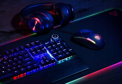 PANTHERISE VENOM II RGB Žaidimų Pelė MINECRAFT 12400DPI Žaidėjams 20 mln. Paspaudimų