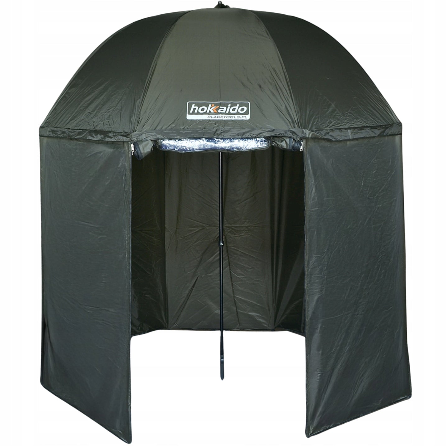 Žvejybos skėtis su pilna palapine 250cm, specialios gumos + kuoliukas!