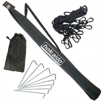 Žvejybos skėtis su pilna palapine 250cm, specialios gumos + kuoliukas!