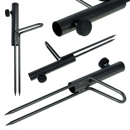 Žvejybos skėtis su pilna palapine 250cm, specialios gumos + kuoliukas!