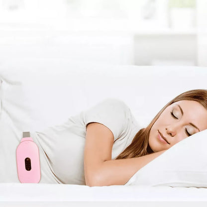 Menstruacinis diržas moterims nuo mėnesinių skausmų, šildantis masažuoklis