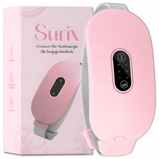 Menstruacinis diržas moterims nuo mėnesinių skausmų, šildantis masažuoklis