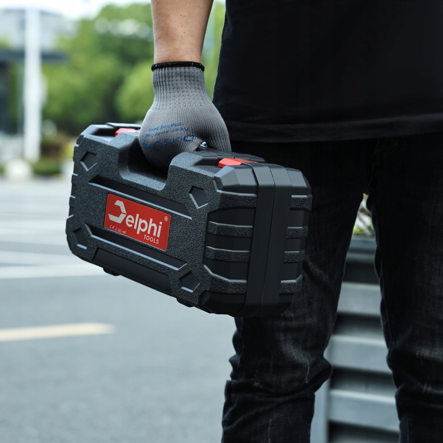 Akumuliatorinis bešepetėlinis grandininis pjūklas 6" 2xAKU 21V Šakų pjūklas