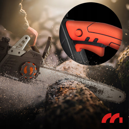 Elektrinis grandininis pjūklas medienai ir šakoms, 16" kreipiamosios, 3550W