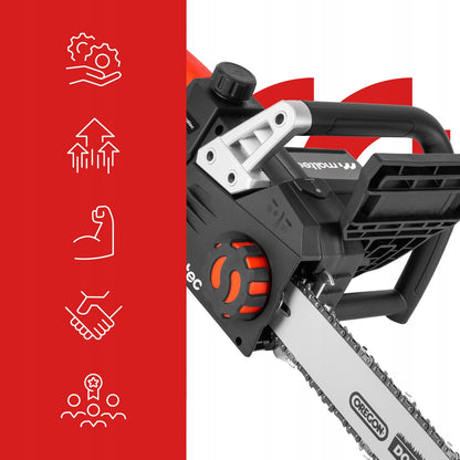 Elektrinis grandininis pjūklas medienai ir šakoms, 16" kreipiamosios, 3550W