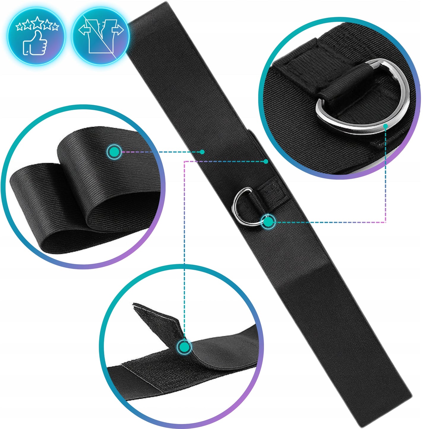 Reflekso kamuolys ant galvos bokso treniruočių rinkinys REFLEX BALL 3 vnt.