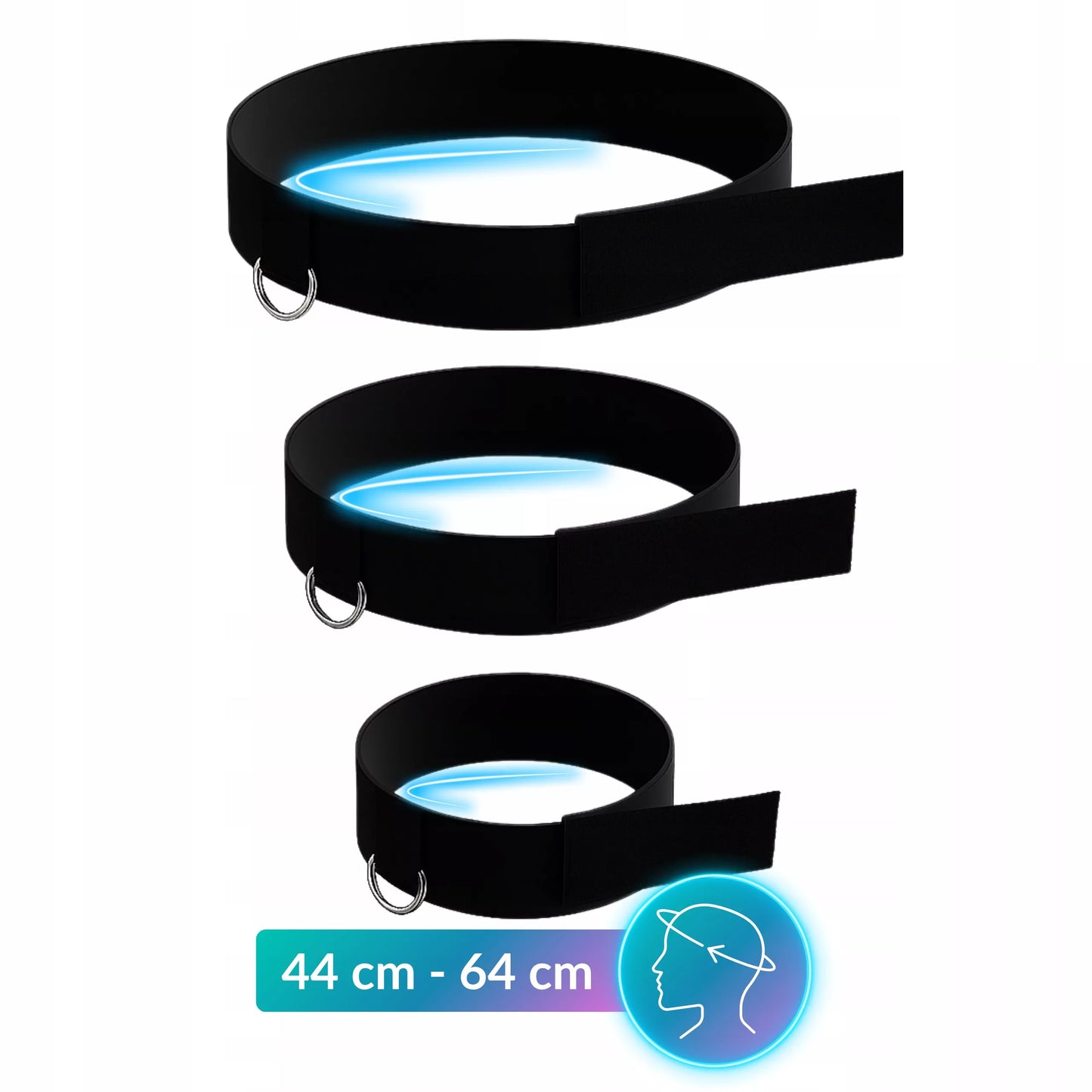 Reflekso kamuolys ant galvos bokso treniruočių rinkinys REFLEX BALL 3 vnt.