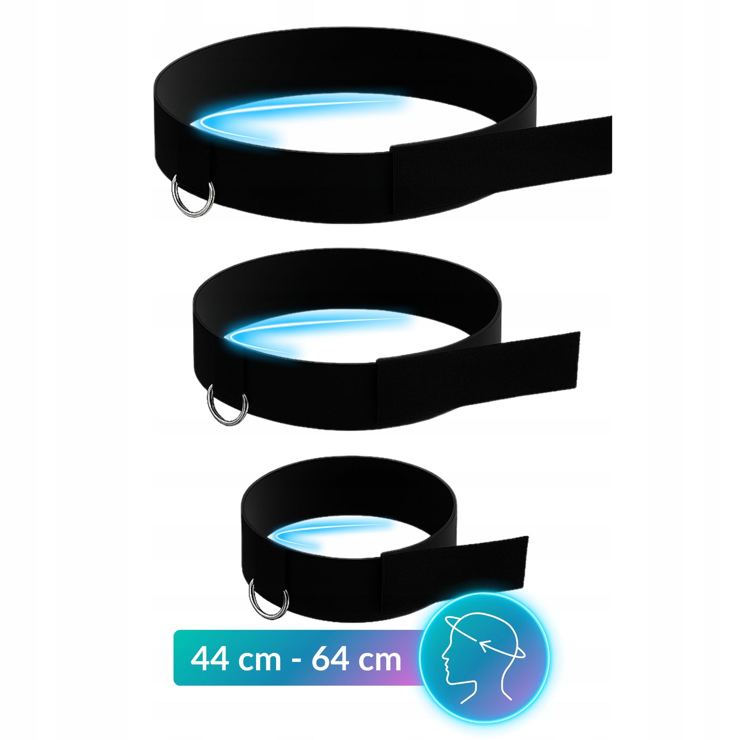 Reflekso kamuolys ant galvos bokso treniruočių rinkinys REFLEX BALL 3 vnt.