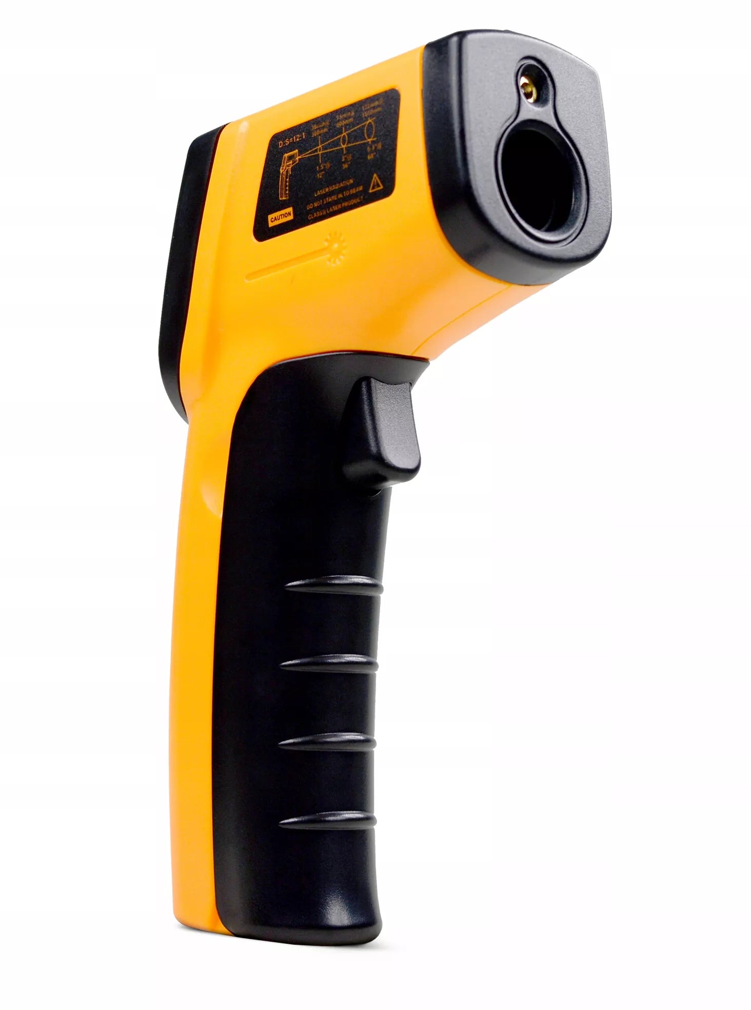 PIROMETRAS LAZERINIS BEKONTAKTIS TERMOMETRAS INFRARAUDONŲJŲ SPINDULIŲ MATUOKLIS -50 +400 LCD