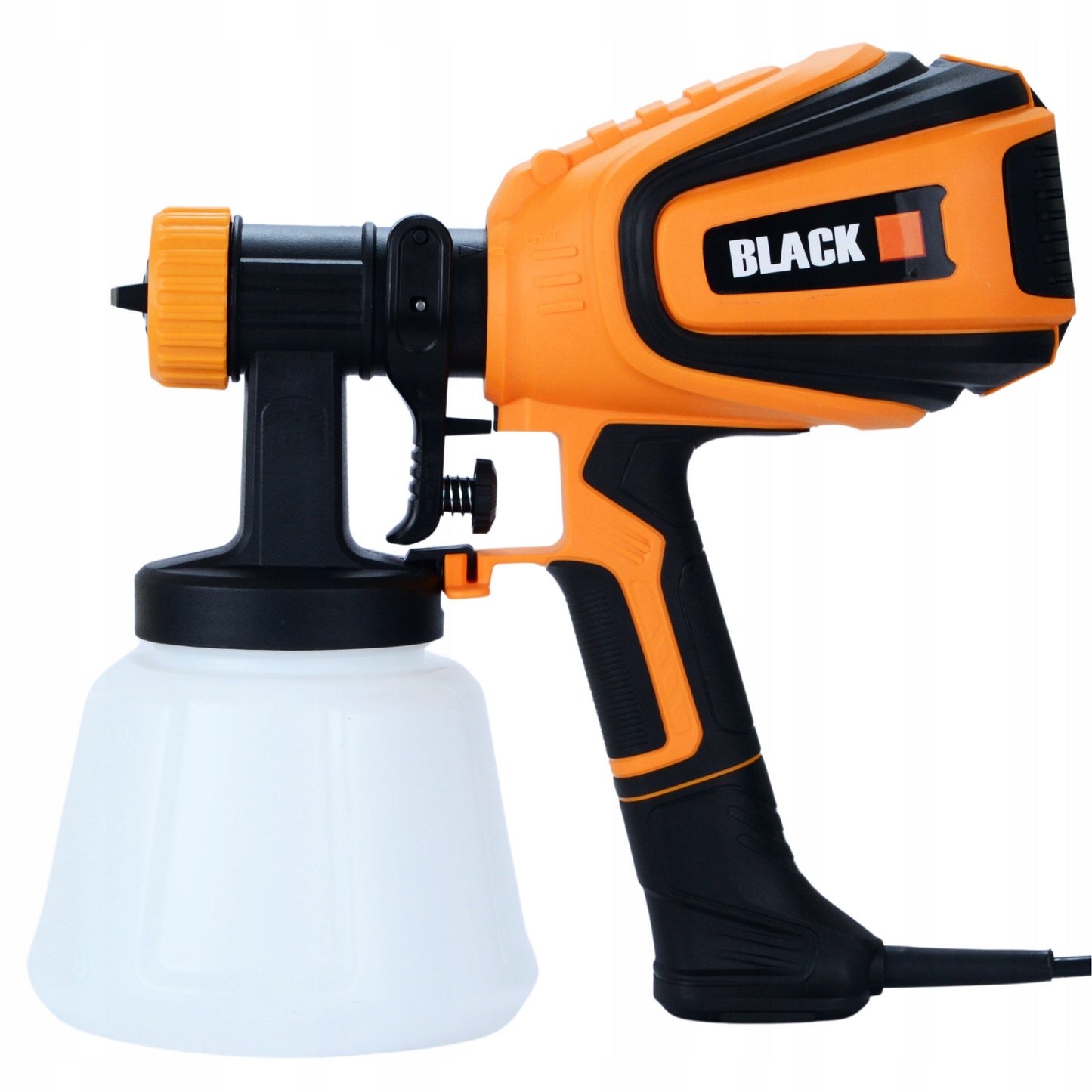 Purškimo pistoleto agregatas sienų dažymui 700W 4 antgaliai 1200ML didelis komplektas