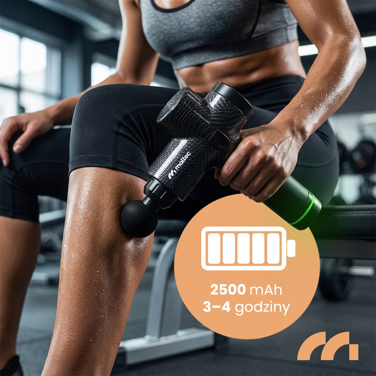 MASAŽINIS PISTOLETO KŪNUI NUGARAI PĖDOMS MASAŽUOKLIS MASSAGE GUN DĖKLAS 10 ANTGALIŲ