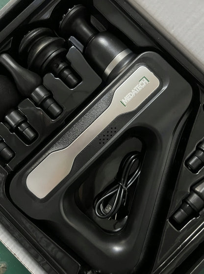 Masažinis pistoletas MEDATECH PRO MASSAGE GUN Masažuoklis nugarai, pėdoms ir kūnui