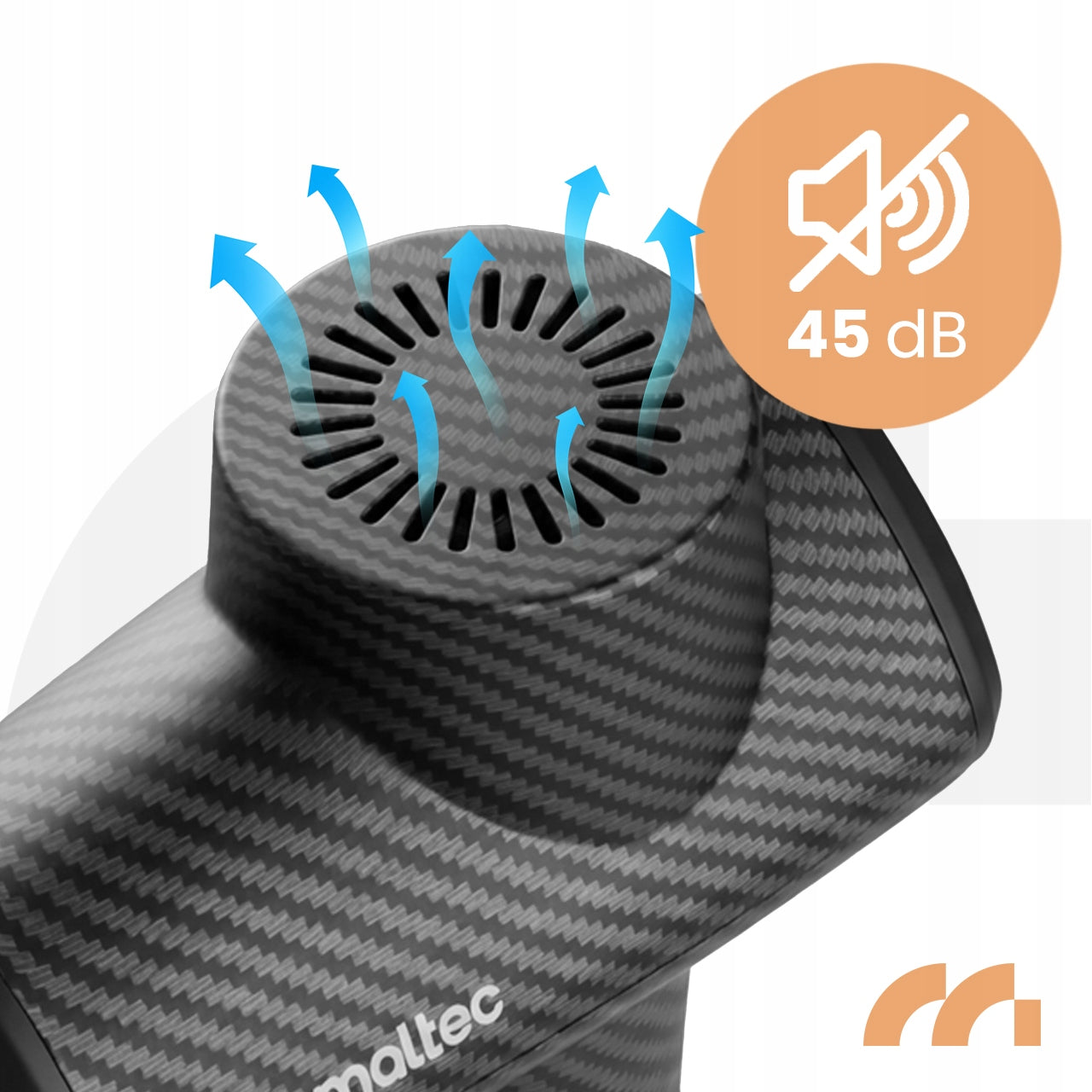 MASAŽINIS PISTOLETO KOMPLEKTAS NUGARAI, KŪNUI, PĖDOMS SU dėklu ir 10 ANTGALIŲ