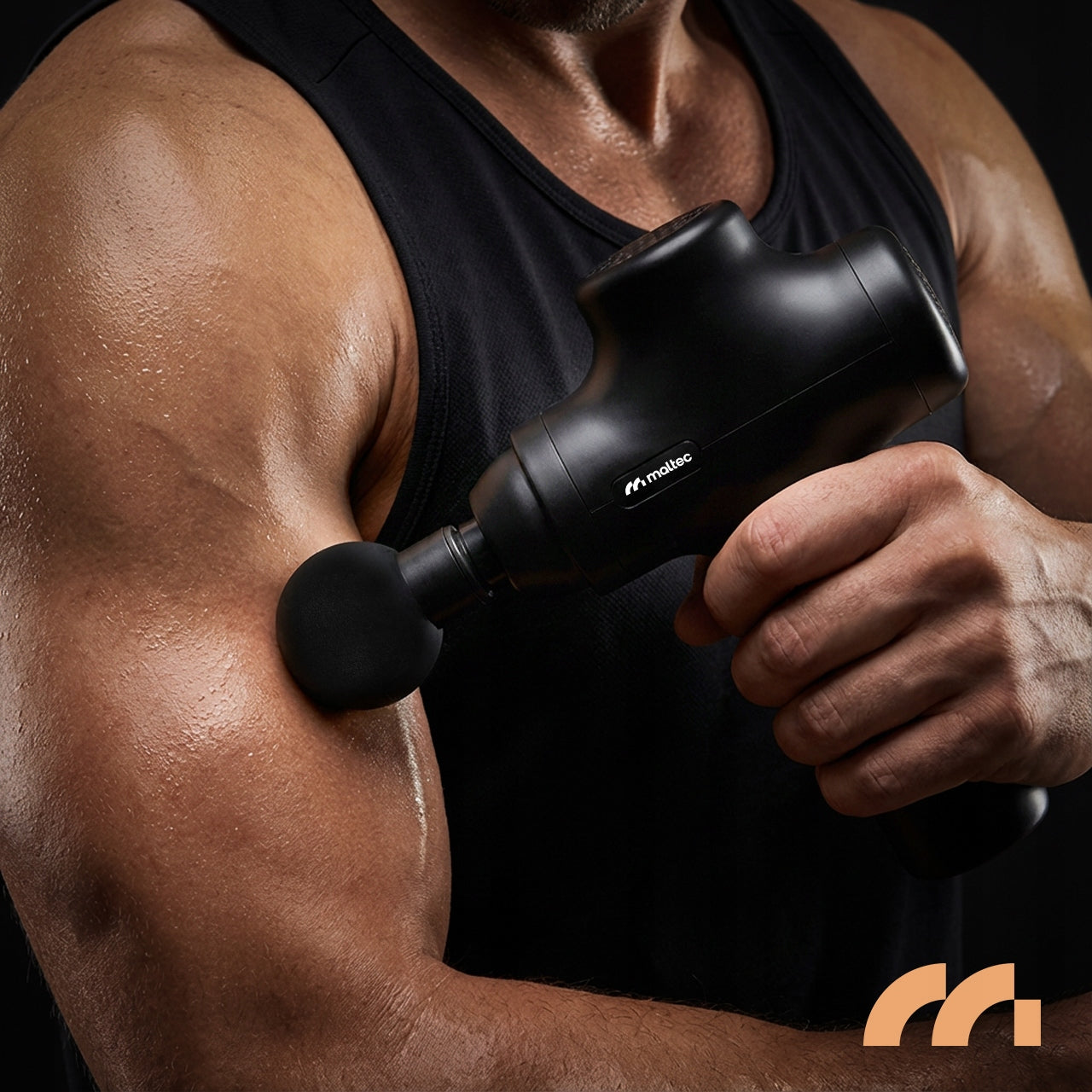 MASAŽINIS PISTOLETO PIEGIS KŪNUI, NUGARAI, PĖDOMS, 6 ANTGALIAI, DĖKLAS