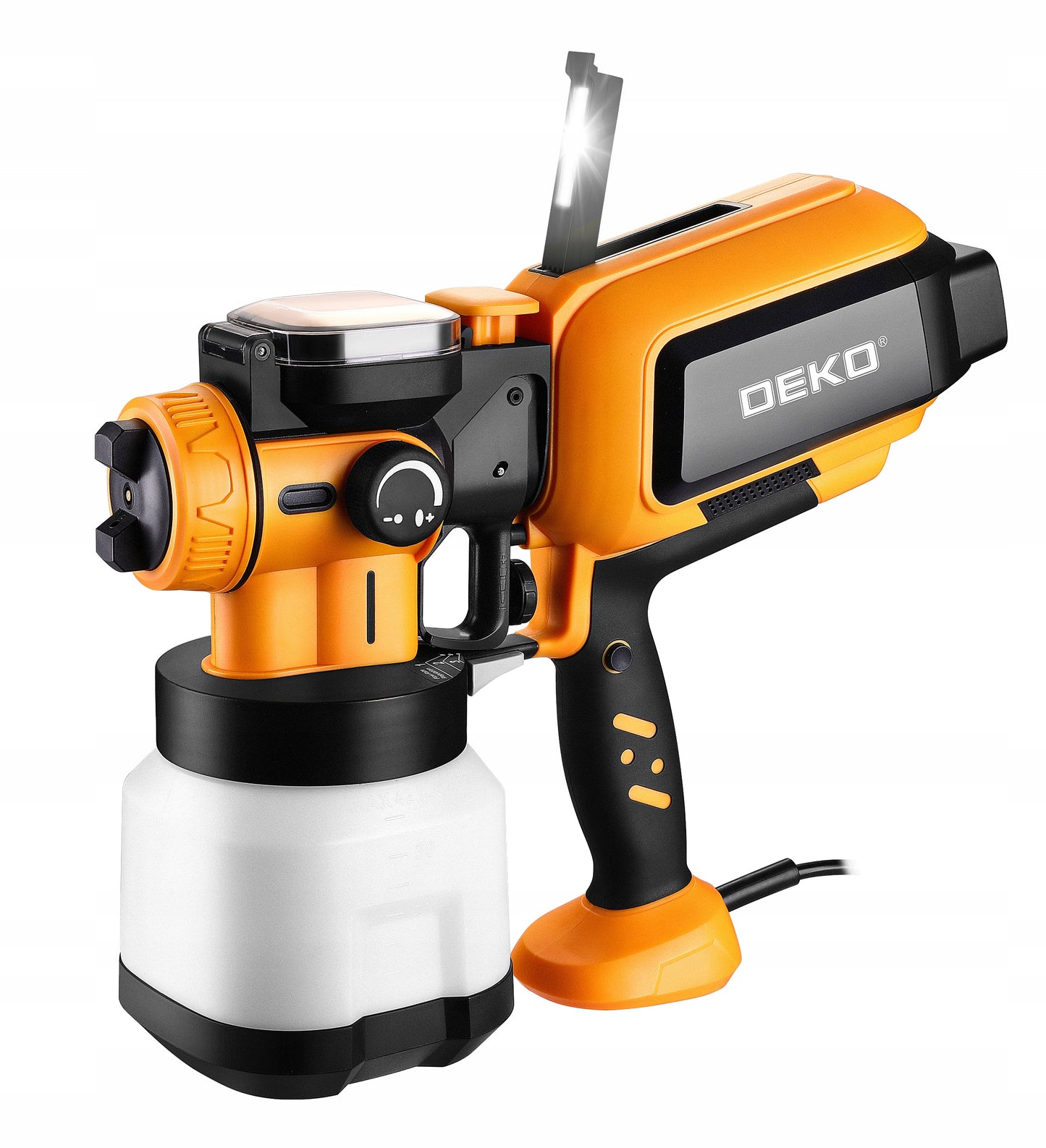 DAŽYMO PISTOLETO SIENOMS AGREGATAS, 3 ANTGALIAI, 120 DIN, XXL RINKINYS DEKO