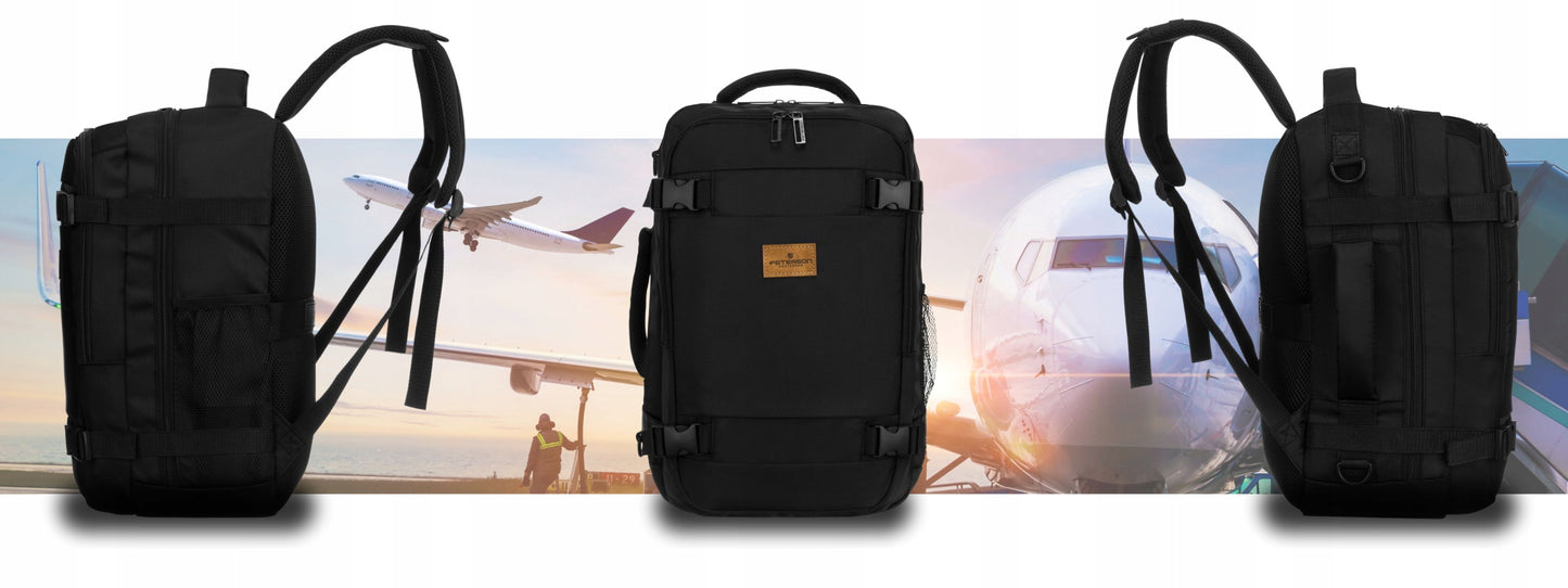 KELIONINĖ RANKINĖ Į RYANAIR LĖKTUVĄ 40X20X25 RANKINIS BAGAŽAS LENGVAS PETERSON