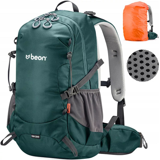 TREKKING'INIS TURISTINIS KUPRINĖ KALNŲ KELIONĖMS 30L VYRIŠKA MOTERIŠKA TVIRTA