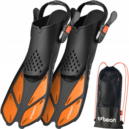 Reguliuojami nardymo, plaukimo, snorkeliavimo pelekai atostogoms BEON 42-47