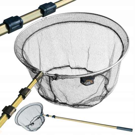 Teleskopinis tinklas, bendras ilgis 330cm, krepšio skersmuo 50cm HOKKAIDO