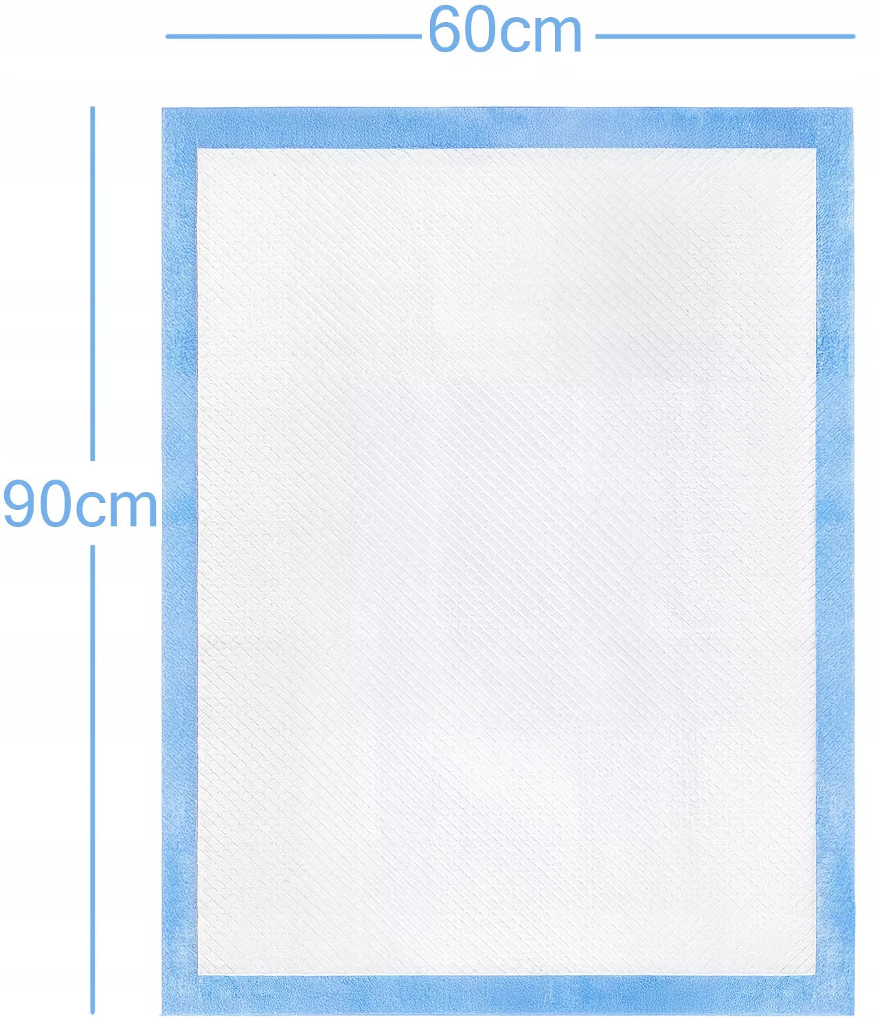 Sugiamųjų paklotų šlapimo kilimėliai šuniukams MERSJO 90x60 50 vnt.