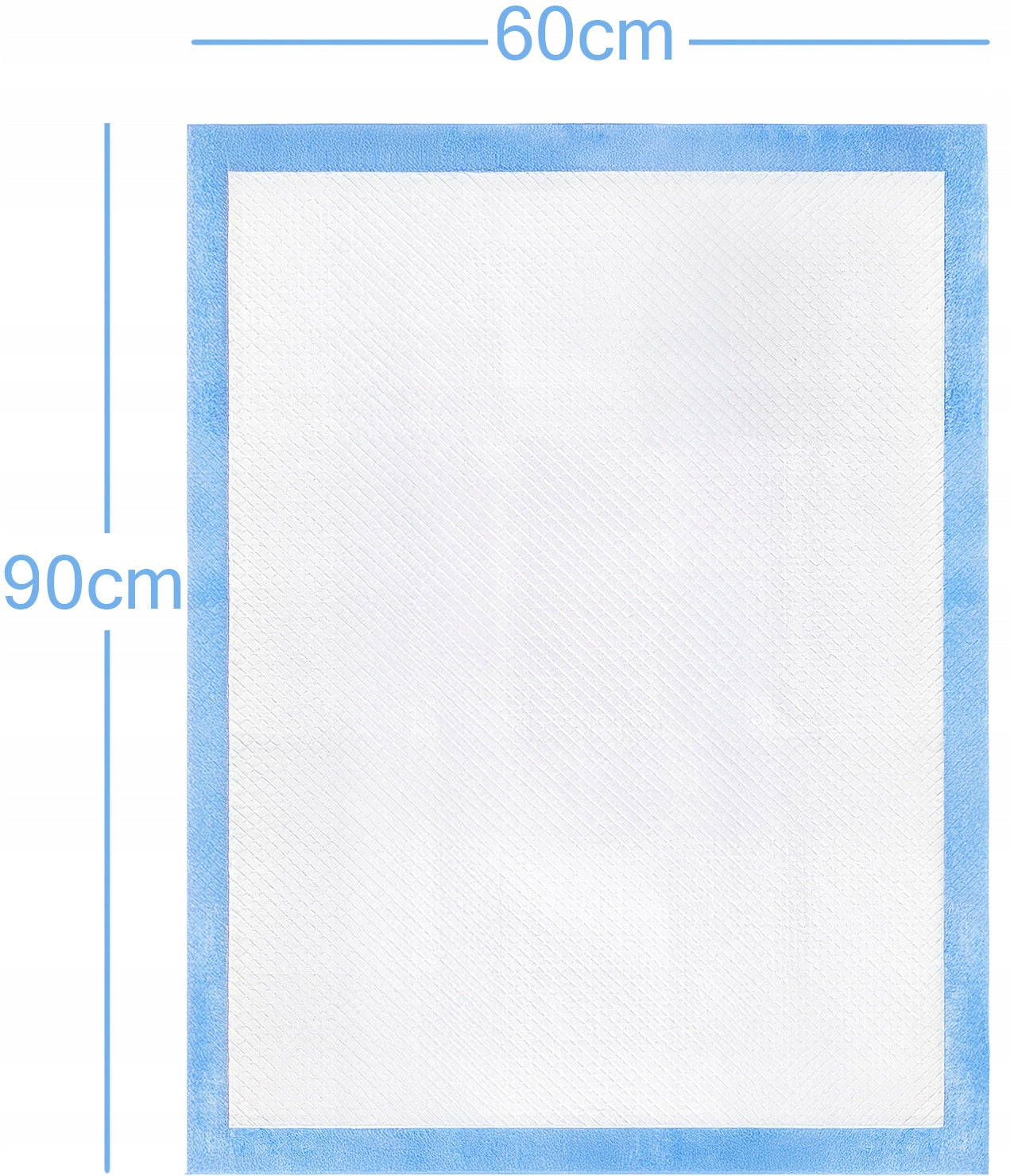 Sugiamųjų paklotų šlapimo kilimėliai šuniukams MERSJO 90x60 50 vnt.