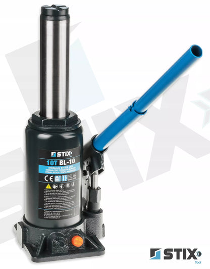 AUTOMOBILIO KĖLIKLIS 10T 200-405mm STULPINIS BUTELINIS HIDRAULINIS BL-10
