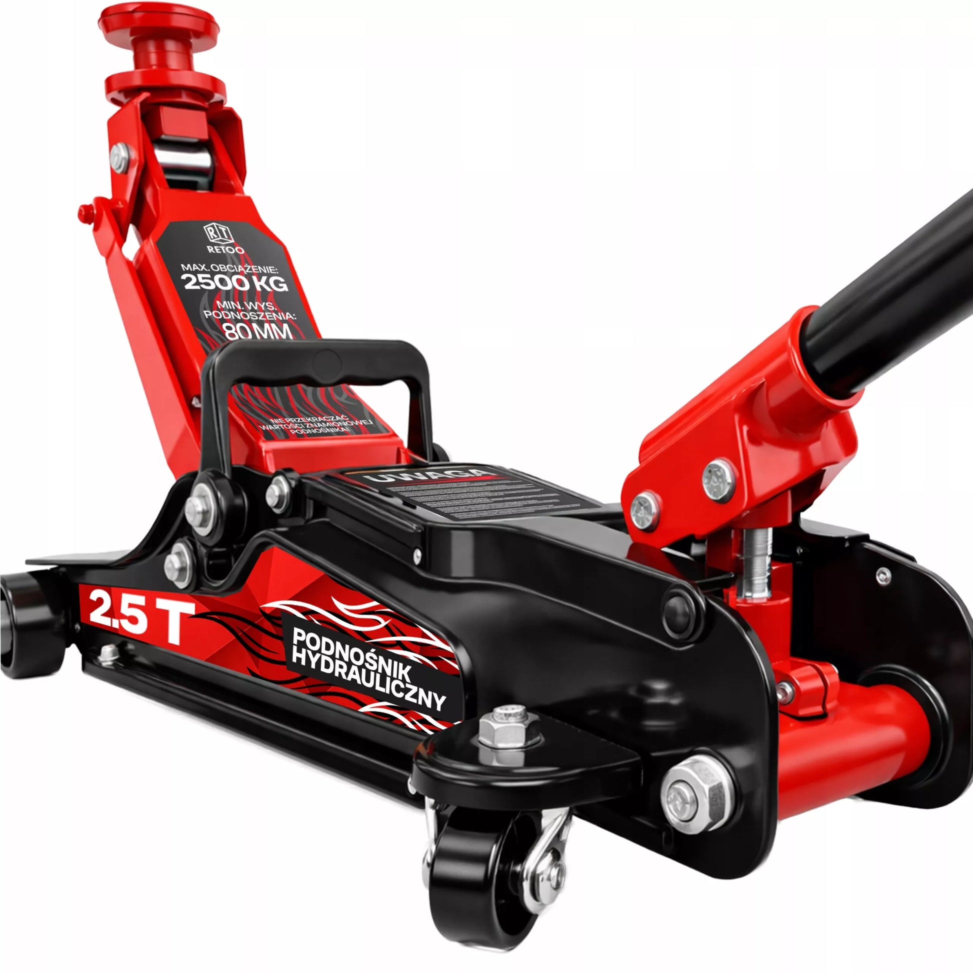ŽEMAS PROFILIS AUTOMOBILIO PAKĖLĖJAS 80-399 mm 2,5T KĖLIKLIS
