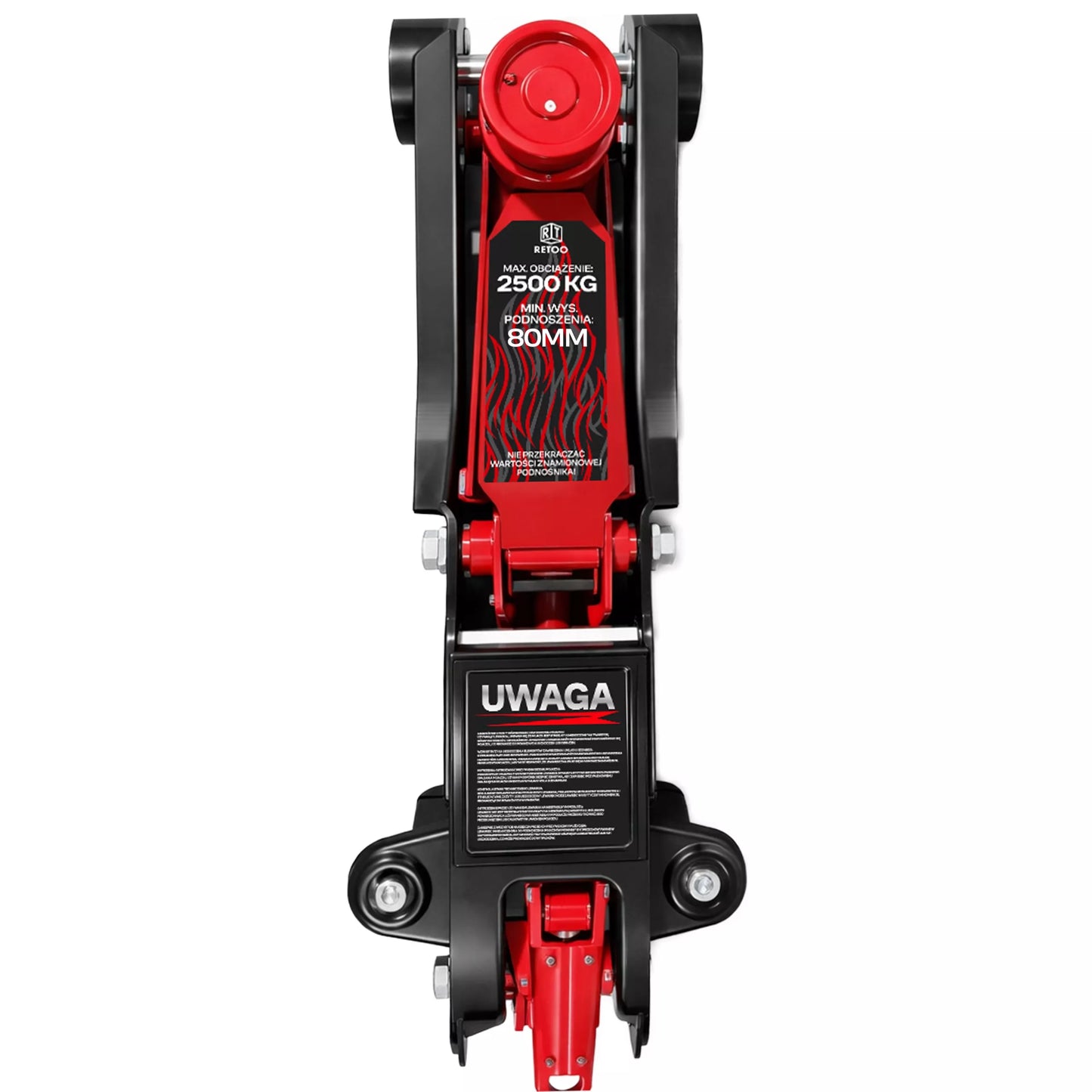 ŽEMAS PROFILIS AUTOMOBILIO PAKĖLĖJAS 80-399 mm 2,5T KĖLIKLIS