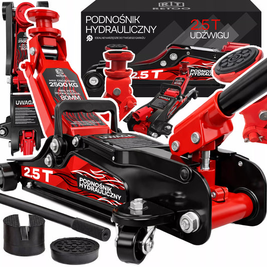 ŽEMAS PROFILIS AUTOMOBILIO PAKĖLĖJAS 80-399 mm 2,5T KĖLIKLIS