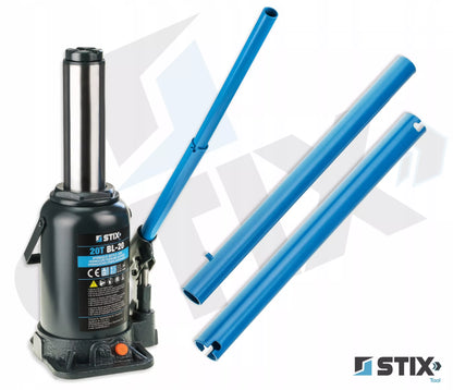 SULKINIS KĖLIKLIS 20T 235-460mm BUTELINIS DVIPAKOPIS STIX BL-20