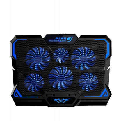Nešiojamojo kompiuterio aušinimo stovas 12-17" kolėlė