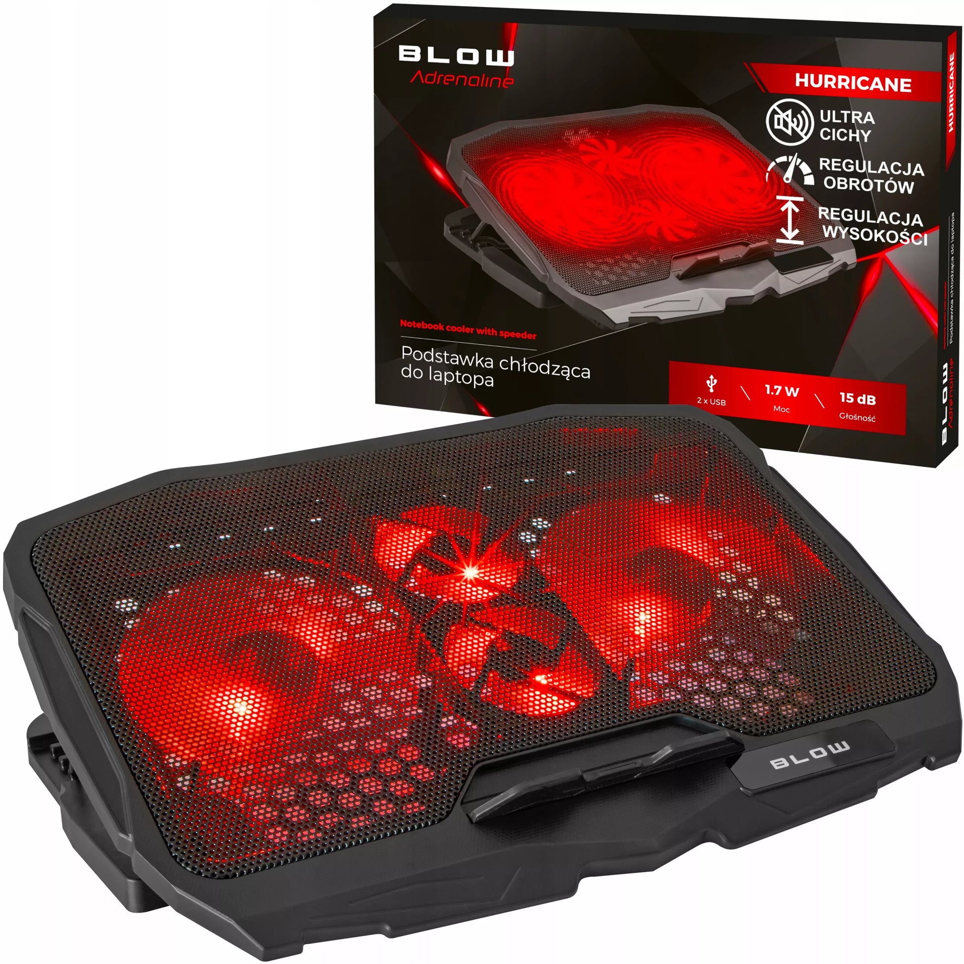 Nešiojamojo kompiuterio aušinimo stovas 12-17 colių didelis stabilus žaidimų