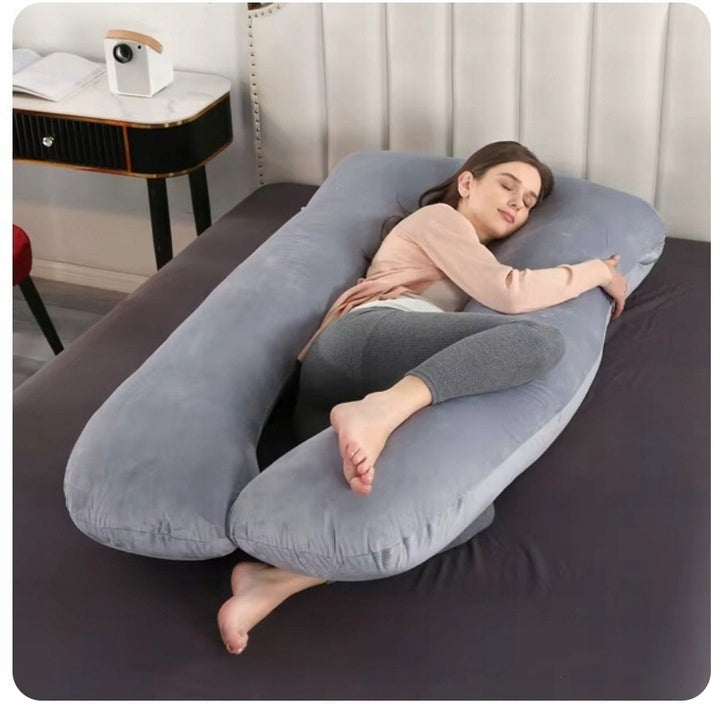 NĖŠČIŲJŲ PAGALVĖ MOTERIMS 2IN1 MIEGOJIMUI IR KŪDIKIUI ŽINDYTI, U FORMOS PAGALVĖ TIPAS