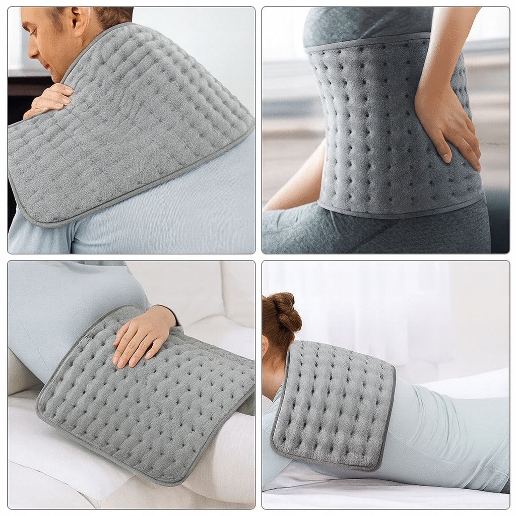 ELEKTRINĖ ŠILDANTI PAGALVĖ SKAUSMINGIEMS SĄNARIAMS, RAUMENIMS, NERVAMS 40x30CM