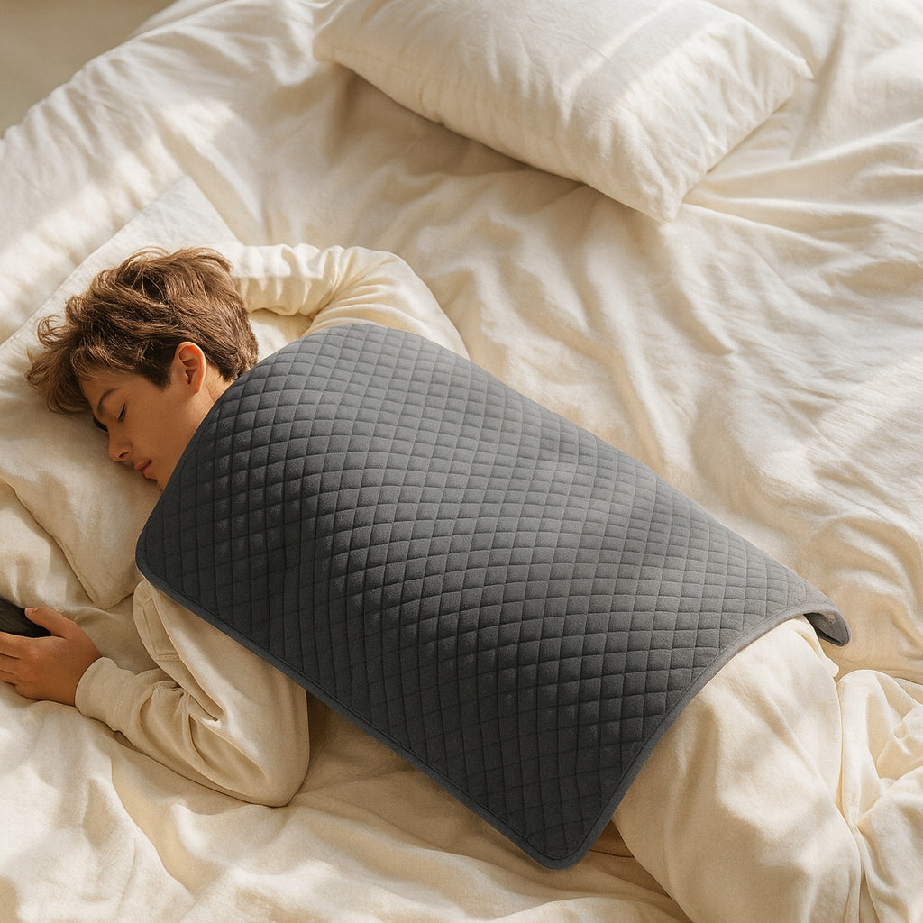 ELEKTRINĖ ŠILDANTI PAGALVĖ SKAUSMINGIEMS SĄNARIAMS, RAUMENIMS, NERVAMS 40x30CM