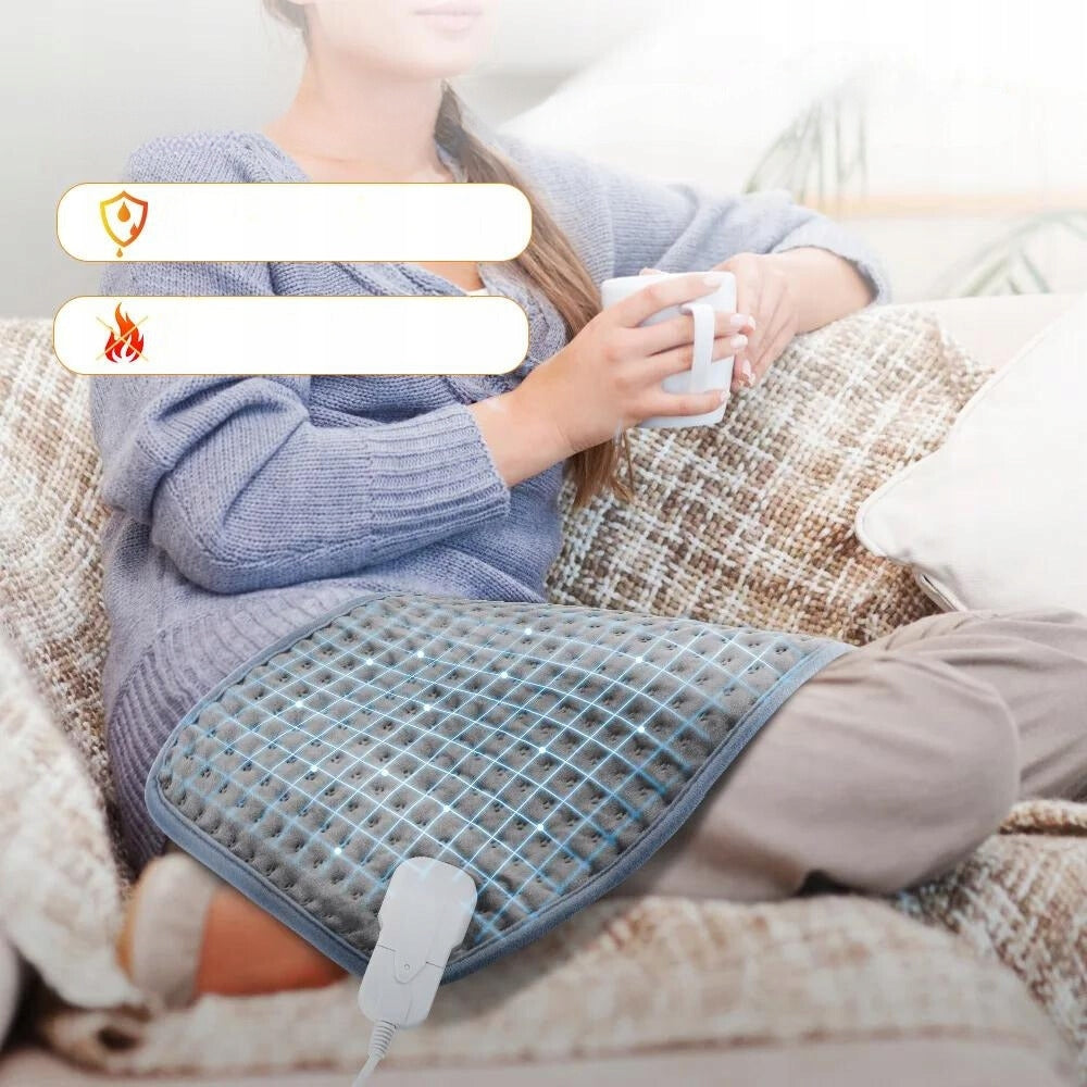 ELEKTRINĖ KARŠČIO PAGALVĖLES, TERMOFORAS SKAUSMINGIEMS SĄNARIAMS, RAUMENIMS, NERVAMS