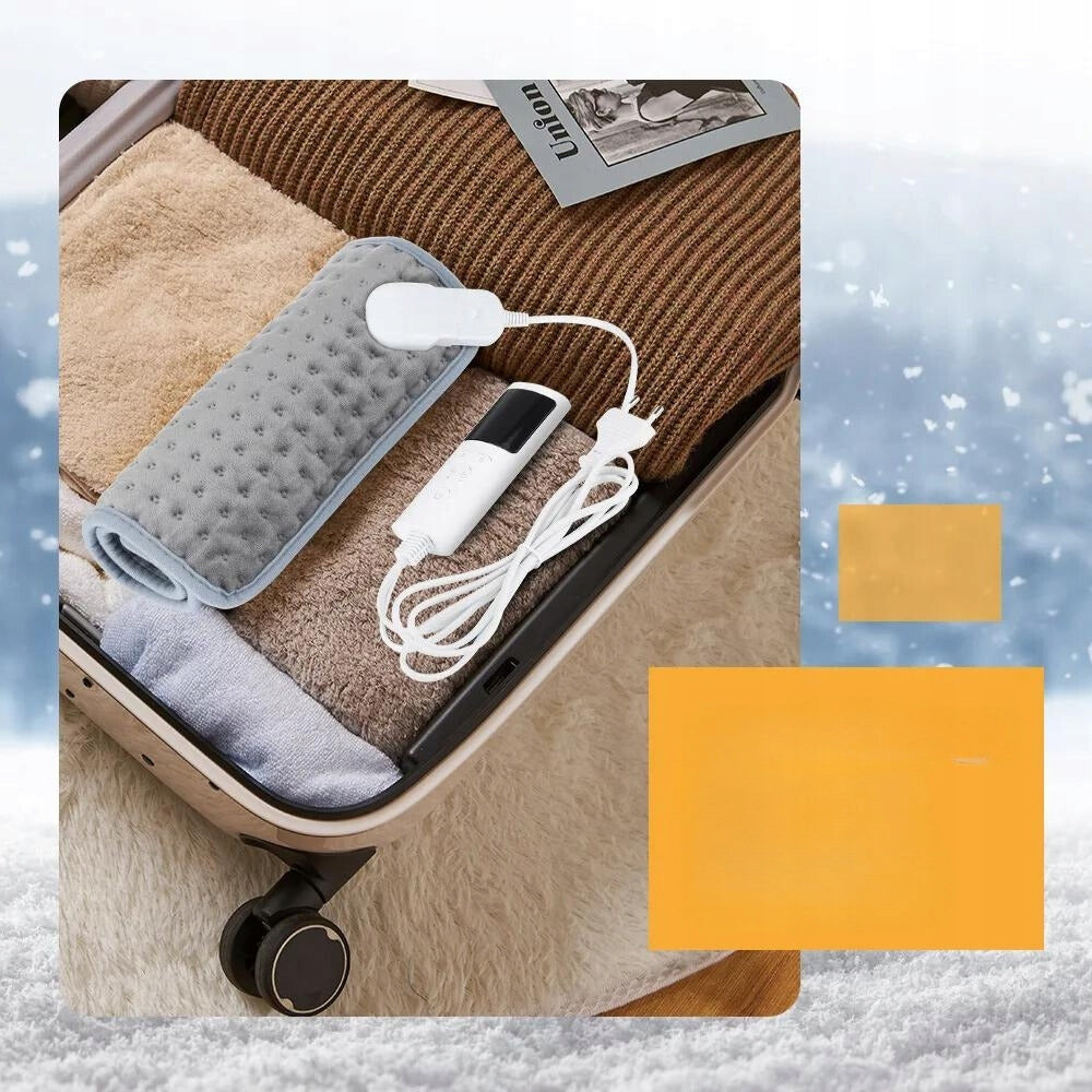 ELEKTRINĖ KARŠČIO PAGALVĖLES, TERMOFORAS SKAUSMINGIEMS SĄNARIAMS, RAUMENIMS, NERVAMS